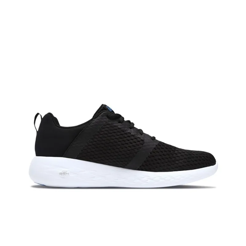 Skechers GO RUN 600 Breathable Low-Top Running Shoes Men's Black-1