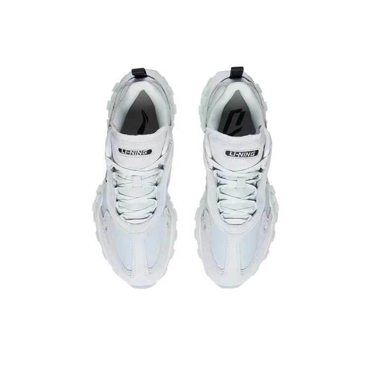 LiNing OVERLOAD Cushioning Anti Slip And Wear Resistant Low Top Sports Casual Shoes Men's Light Lime-3