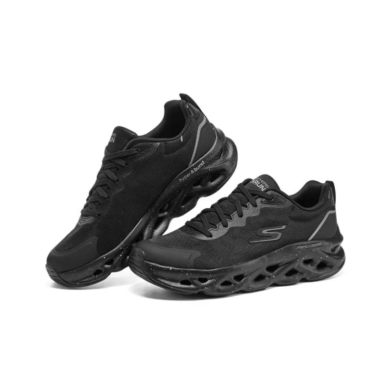Skechers Go Run Swirl Tech 'Black'-2