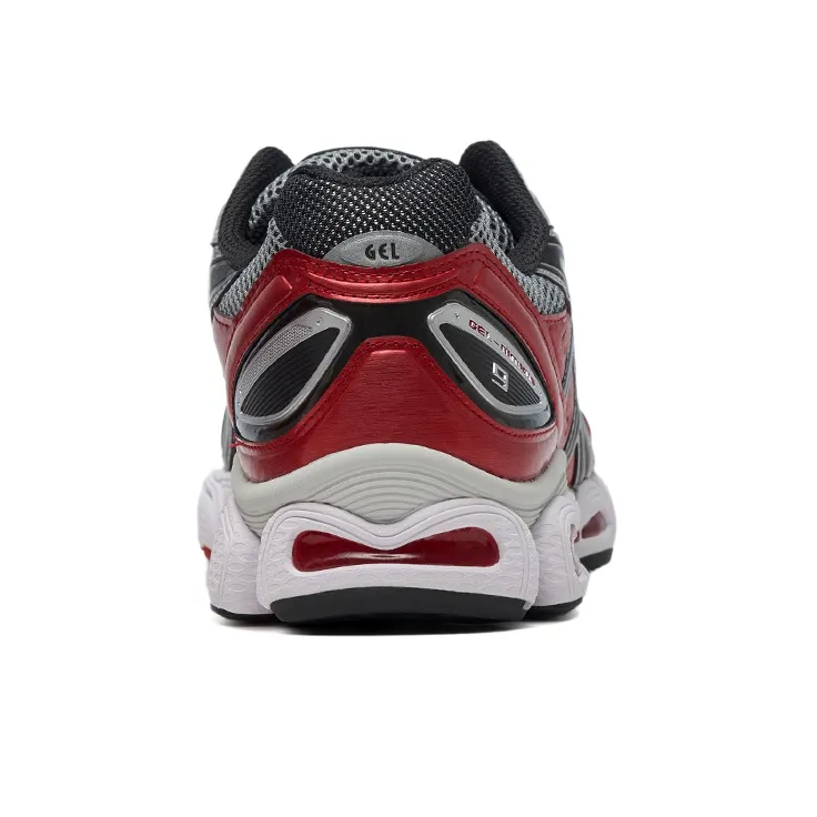 Asics Gel Nimbus 9 Pure Silver Classic Red-3