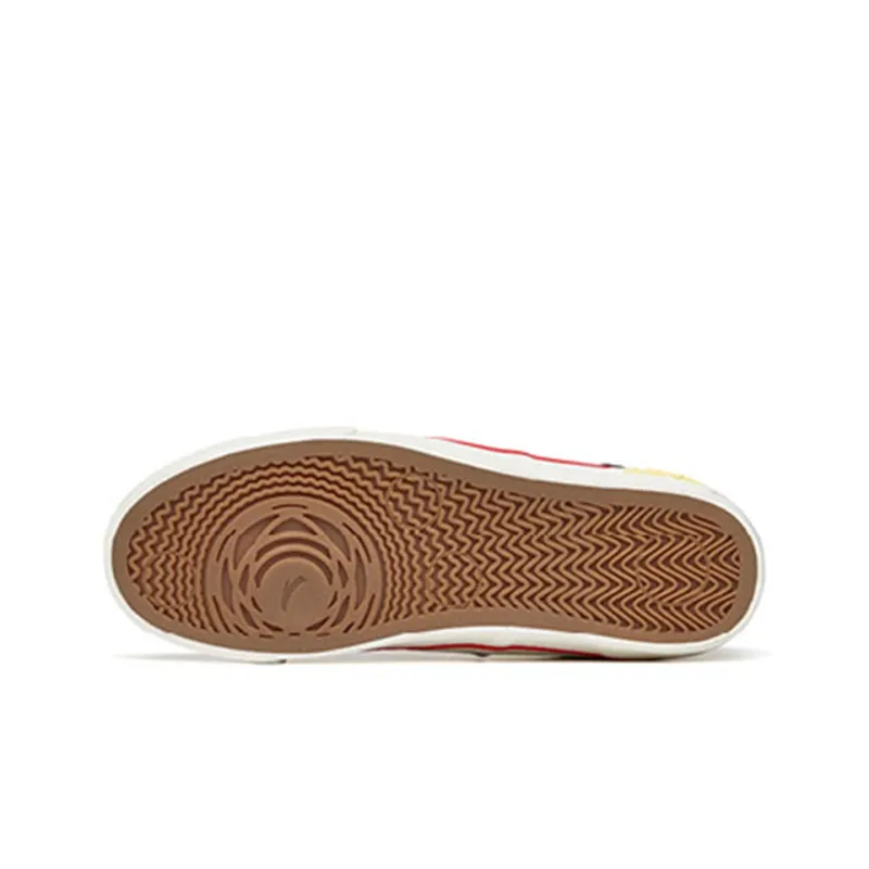 Anta Qian Xing Low Top Skateboard Shoes Men's Blue Black Red Slip on Version-5