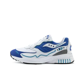 Saucony 3D Grid Hurricane White Royal