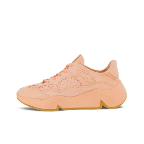 Ecco Chunky Low Top Casual Shoes Women's Pink