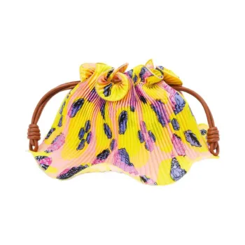 LOEWE Flamenco Cow Leather Clutch Mini Women's