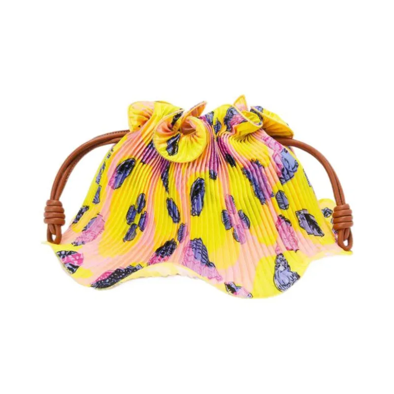 LOEWE Flamenco Cow Leather Clutch Mini Women's-0