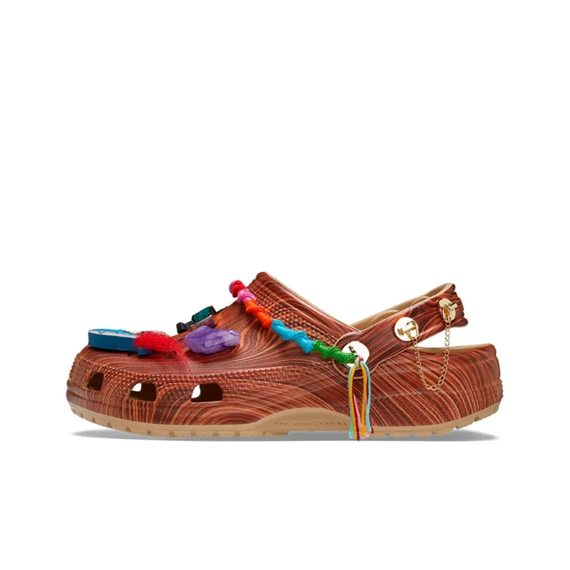 Crocs Classic Clog Sza Wood Grain Women's-0