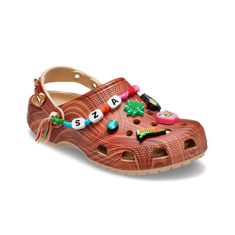 Crocs Classic Clog Sza Wood Grain Women's-2