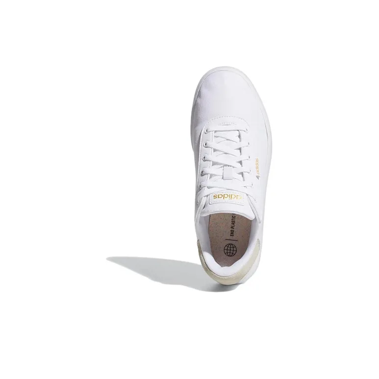 Adidas Court Platform Cln 'White Gold Metallic' Women's-4