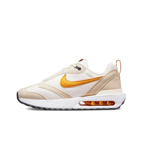 Nike Air Max Dawn Casual Shoes Women's Low-Top White/Orange