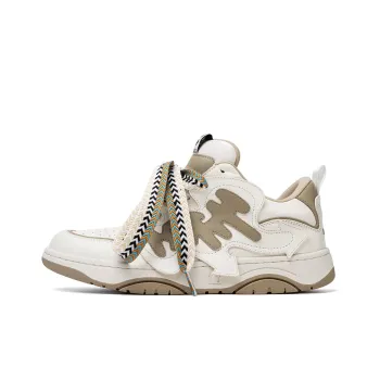 HART DAVIS Rebel I Series Stylish Skateboarding Shoes Unisex Khaki