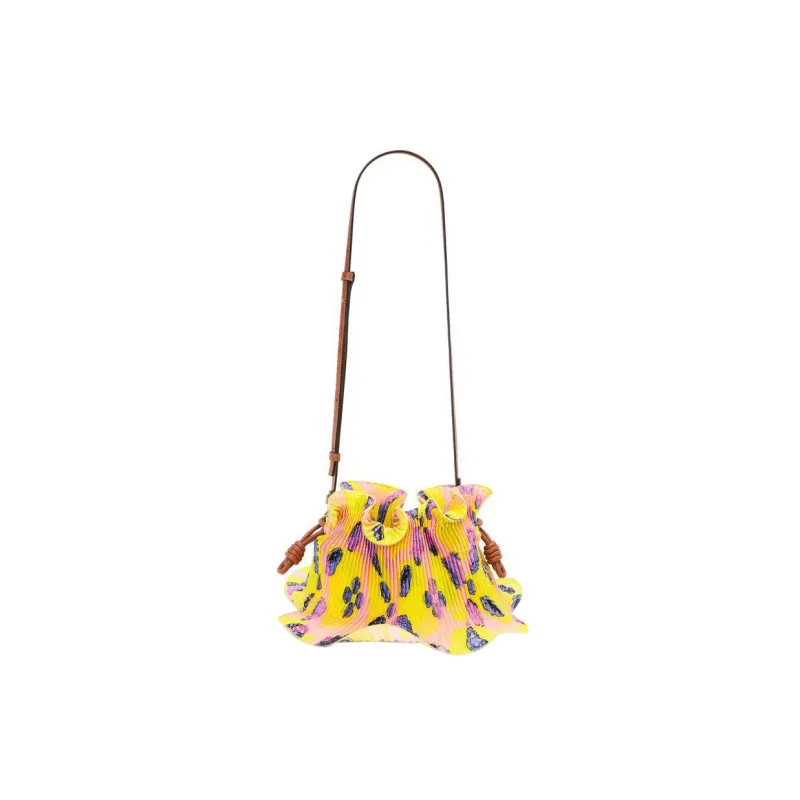LOEWE Flamenco Cow Leather Clutch Mini Women's-8