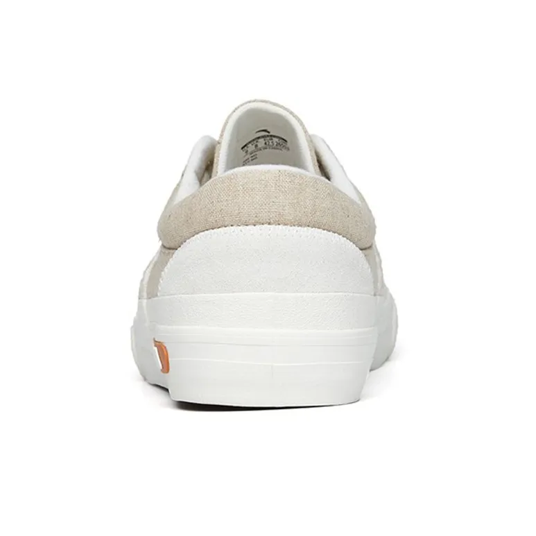 Anta Anti-Slip And Wear-Resistant Lightweight Low-Top Skateboard Shoes Women's Gray White Lace-Up Version-3
