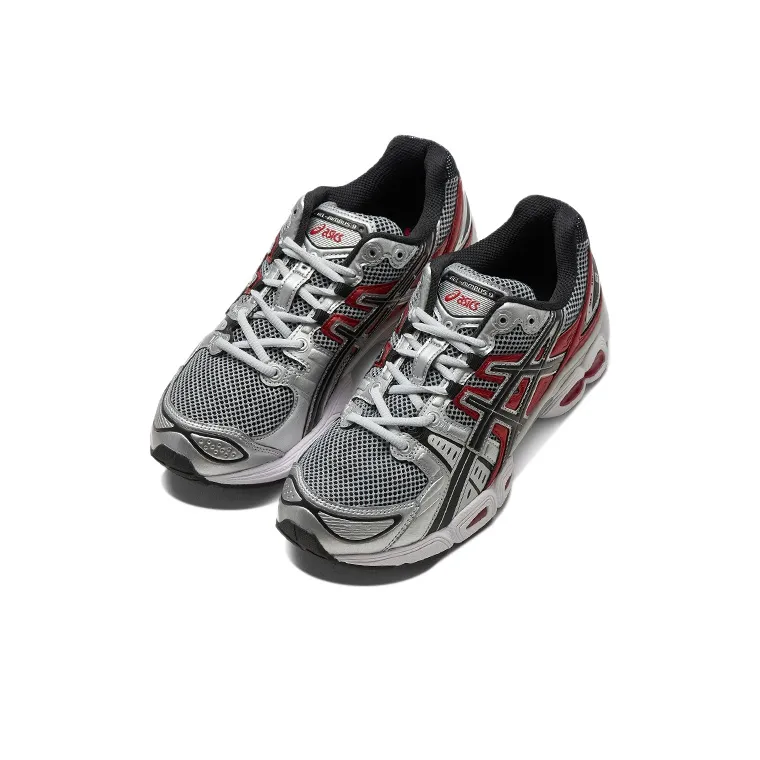 Asics Gel Nimbus 9 Pure Silver Classic Red-2