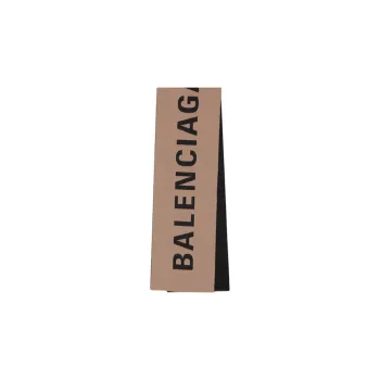 Balenciaga Knit Scarves Men Beige