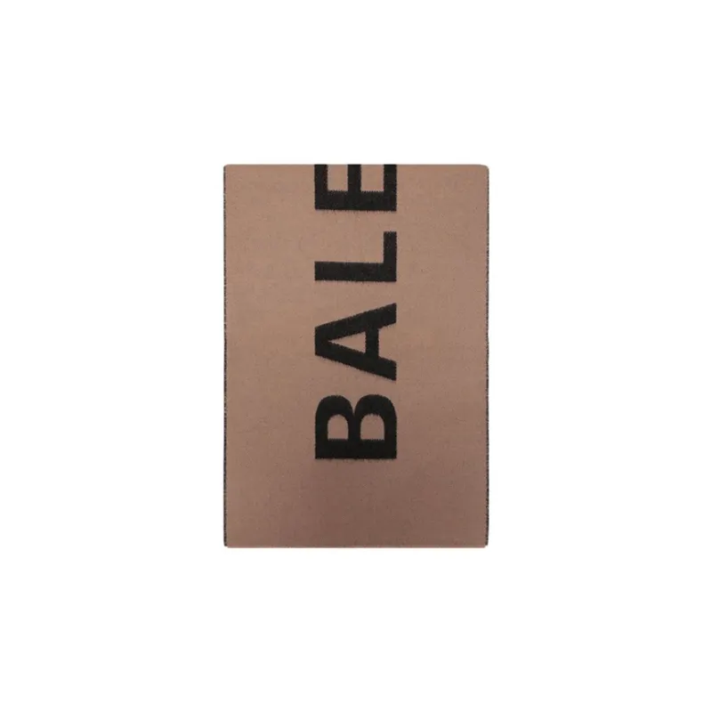 Balenciaga Knit Scarves Men Beige-1