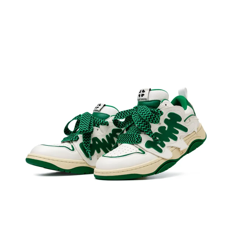 HART DAVIS Rebel I Series Stylish Skateboarding Shoes Unisex Green-2