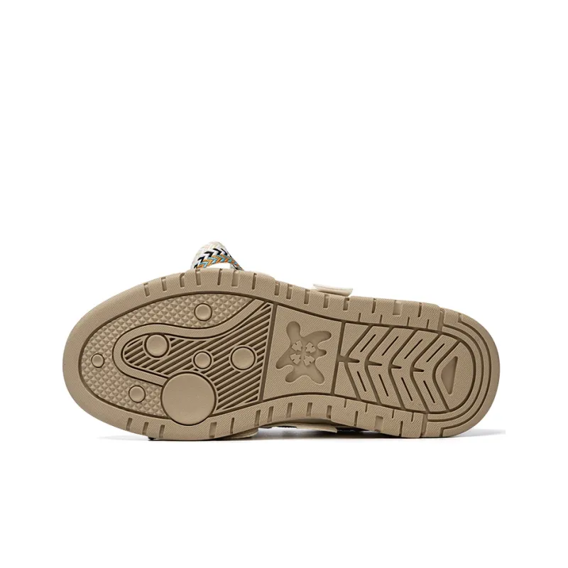HART DAVIS Rebel I Series Stylish Skateboarding Shoes Unisex Khaki-5