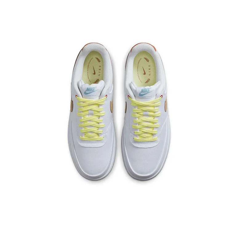 Nike Court Vision Low Canvas 'White Sesame'-3