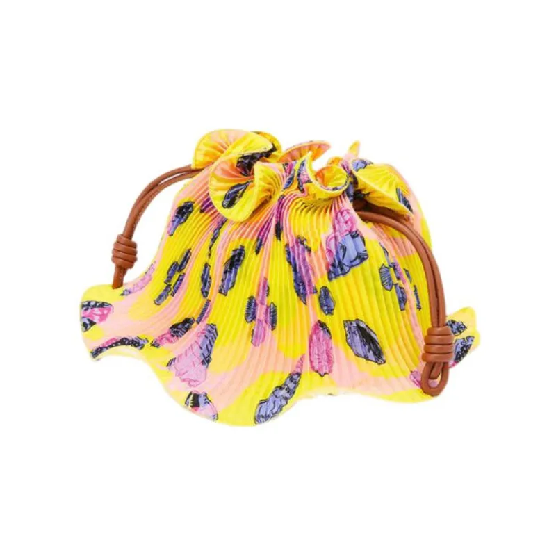 LOEWE Flamenco Cow Leather Clutch Mini Women's-2