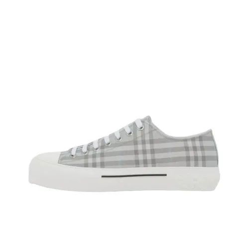 Burberry Vintage Check Cotton Sneakers Grey
