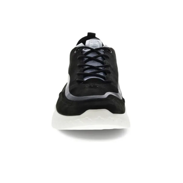 Ecco Therap Anti Slip And Wear Resistant Coverage Casual Shoes Men's Black White-4