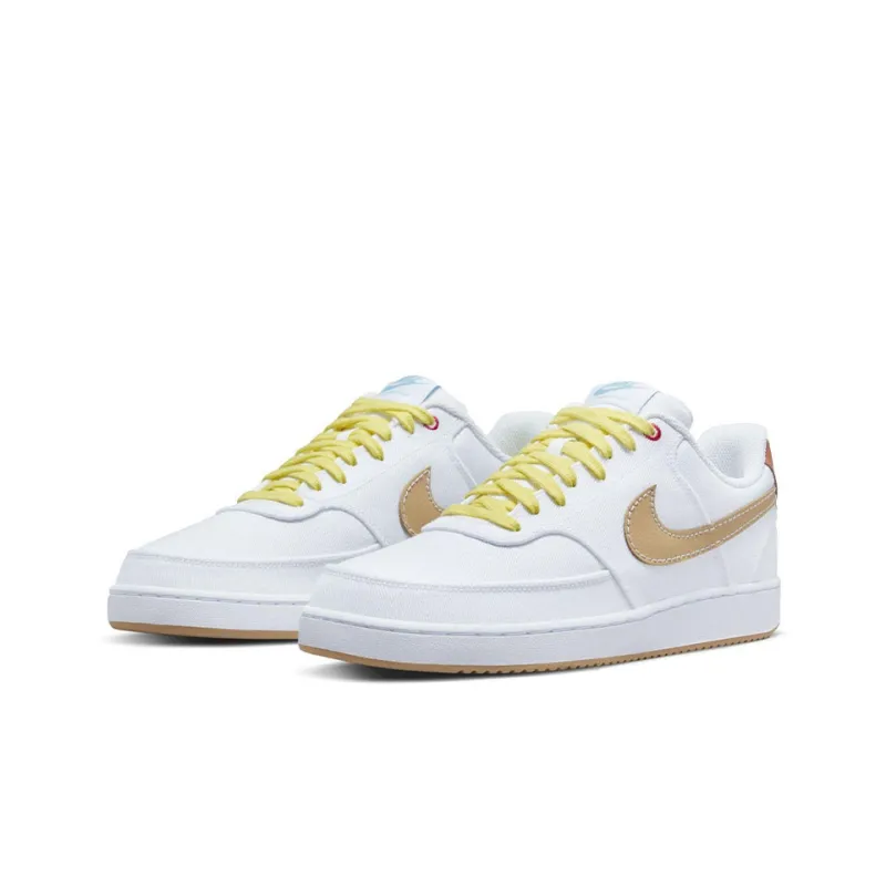 Nike Court Vision Low Canvas 'White Sesame'-2