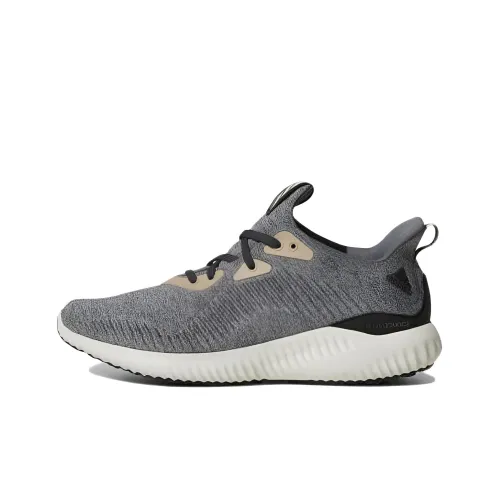 Adidas AlphaBounce Wear-Resistant Low-Top Running Shoes Women's Gray