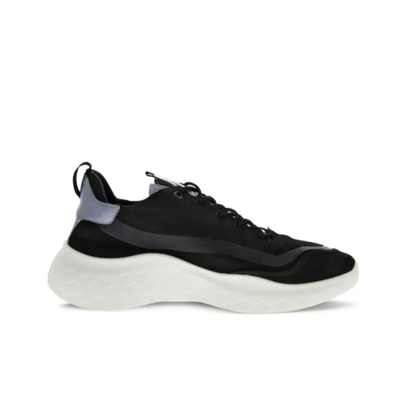 Ecco Therap Anti Slip And Wear Resistant Coverage Casual Shoes Men's Black White-1