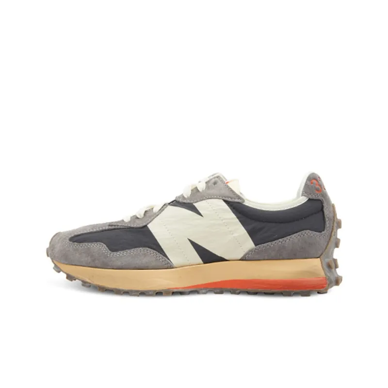 New Balance 327 White Grey Split-0