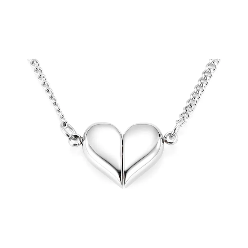 GENANX Necklaces Women's Silvery White-0