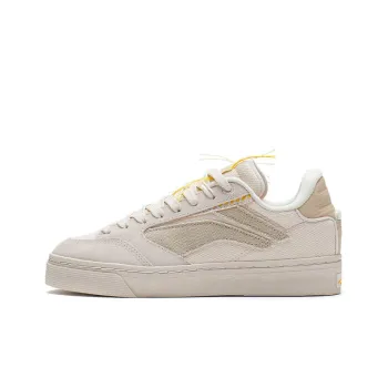LiNing Wave 180 Low Anti Slip Wear Resistant Low Top Skateboard Shoes Women's Swan White