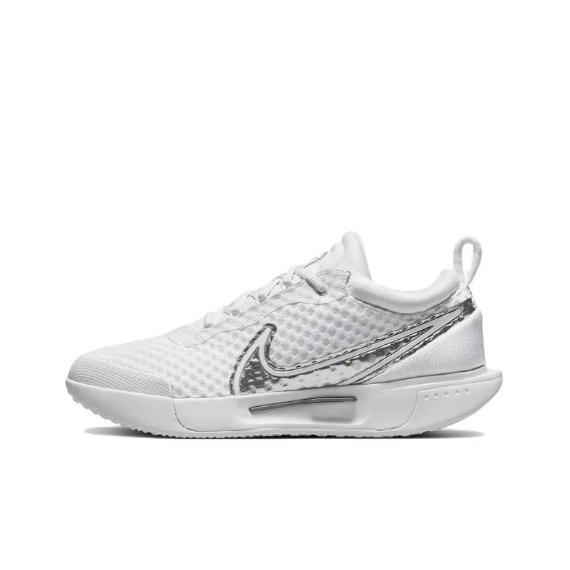 Nike Court Zoom Pro 'White Metallic Silver' Women's-0