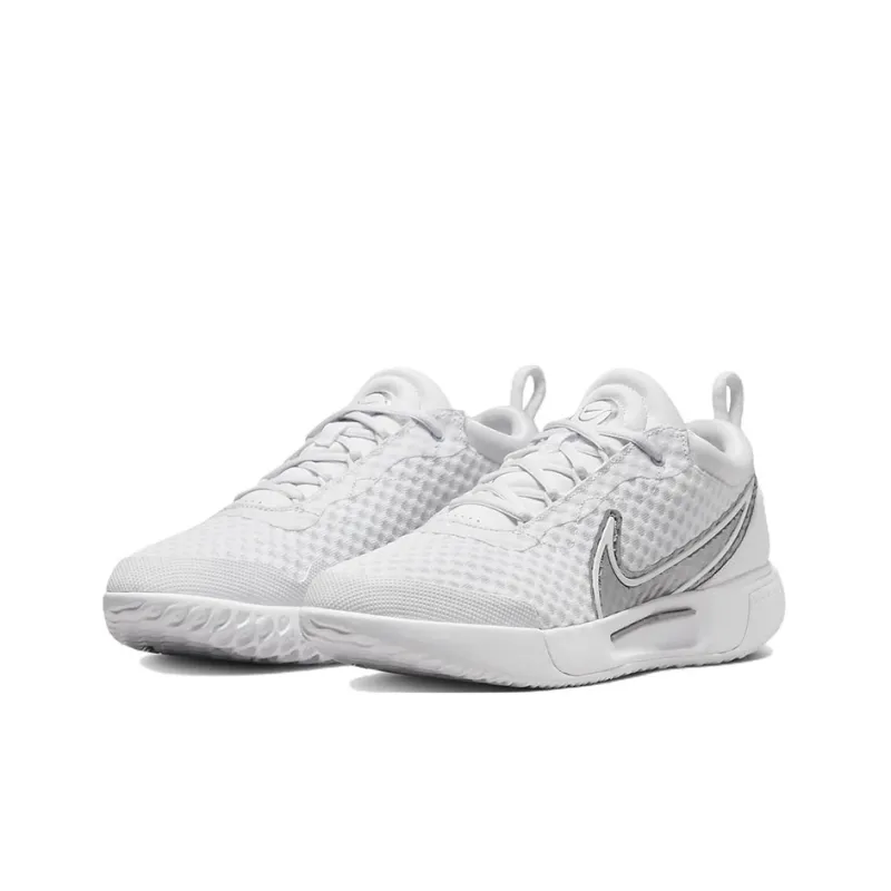 Nike Court Zoom Pro 'White Metallic Silver' Women's-2