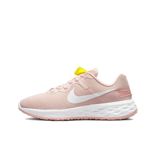 Nike REVOLUTION 6 Running Shoes Women's Low-Top Pink/White