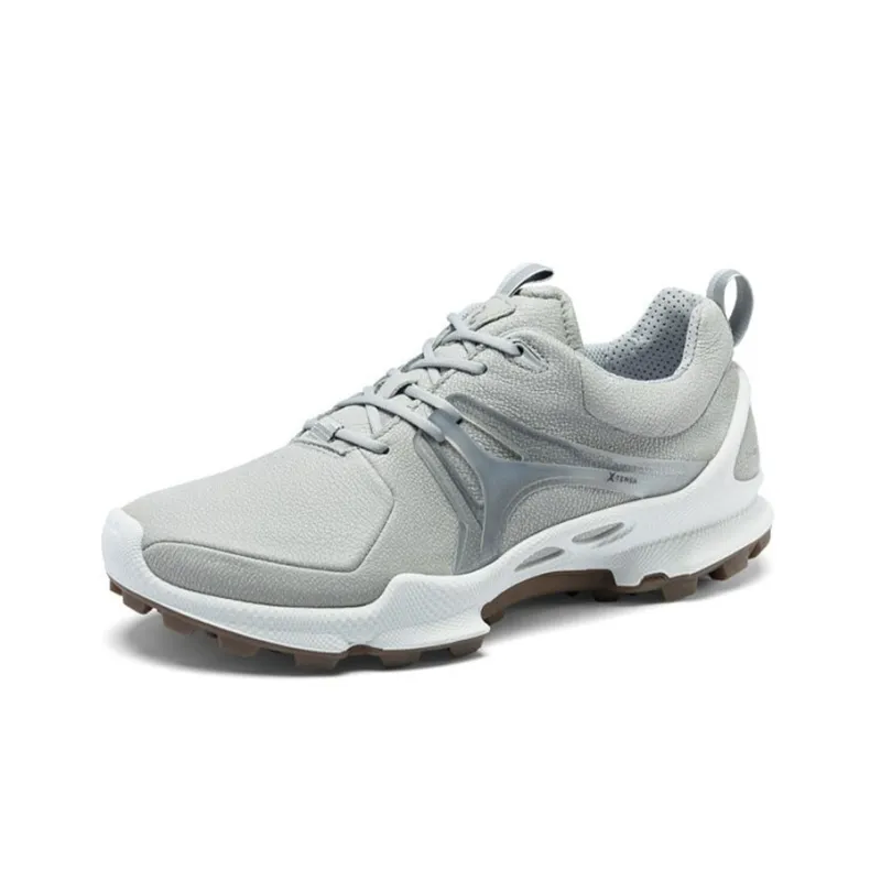 Ecco Striding C Wear Resistant Low Top Running Shoes Men's Gray-1