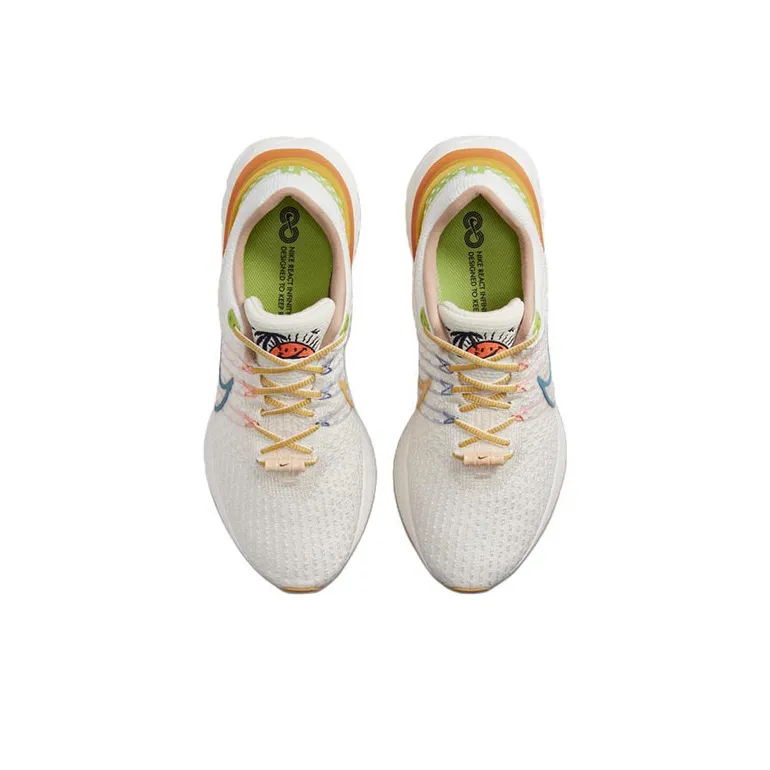 Nike React Infinity Run 3 Flyknit Sun Club Sail Hot Curry-3