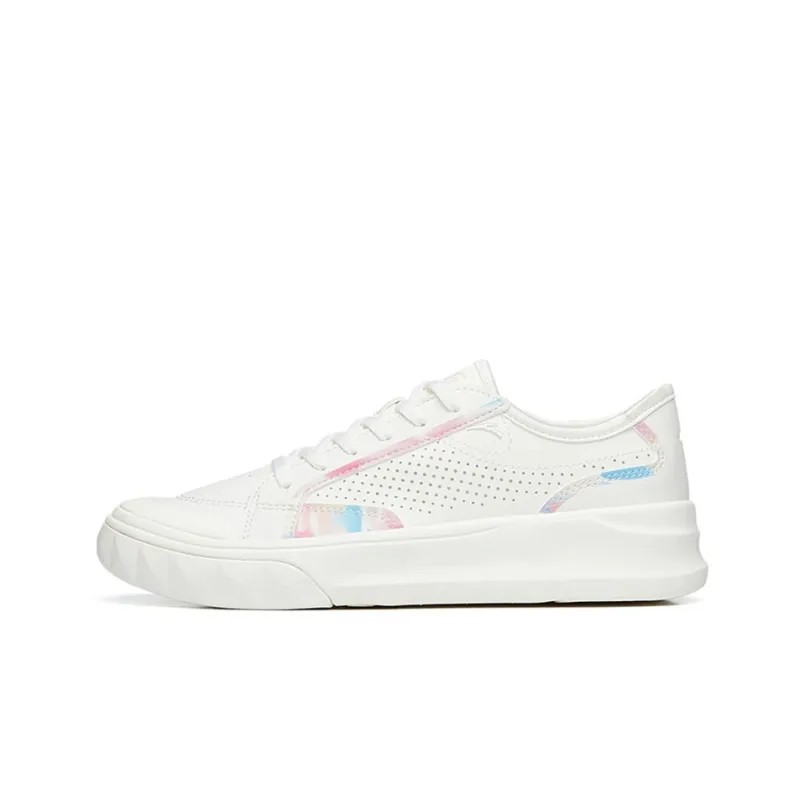 Anta Life Collection Low Top Skateboard Shoes Women's White-0