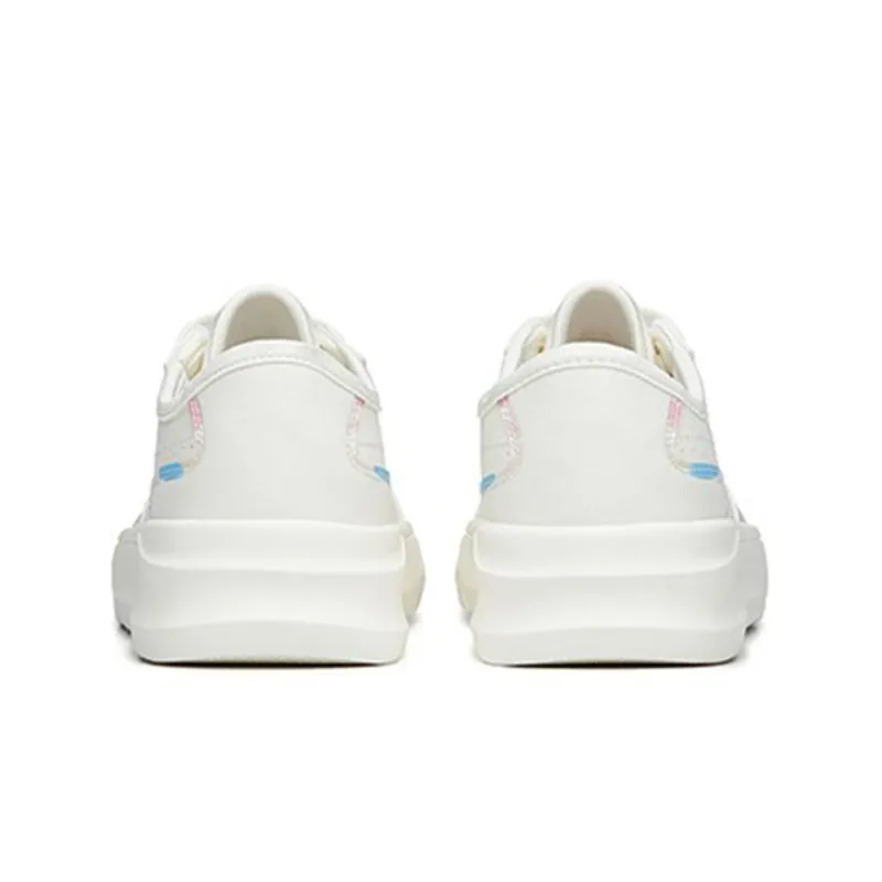 Anta Life Collection Low Top Skateboard Shoes Women's White-4