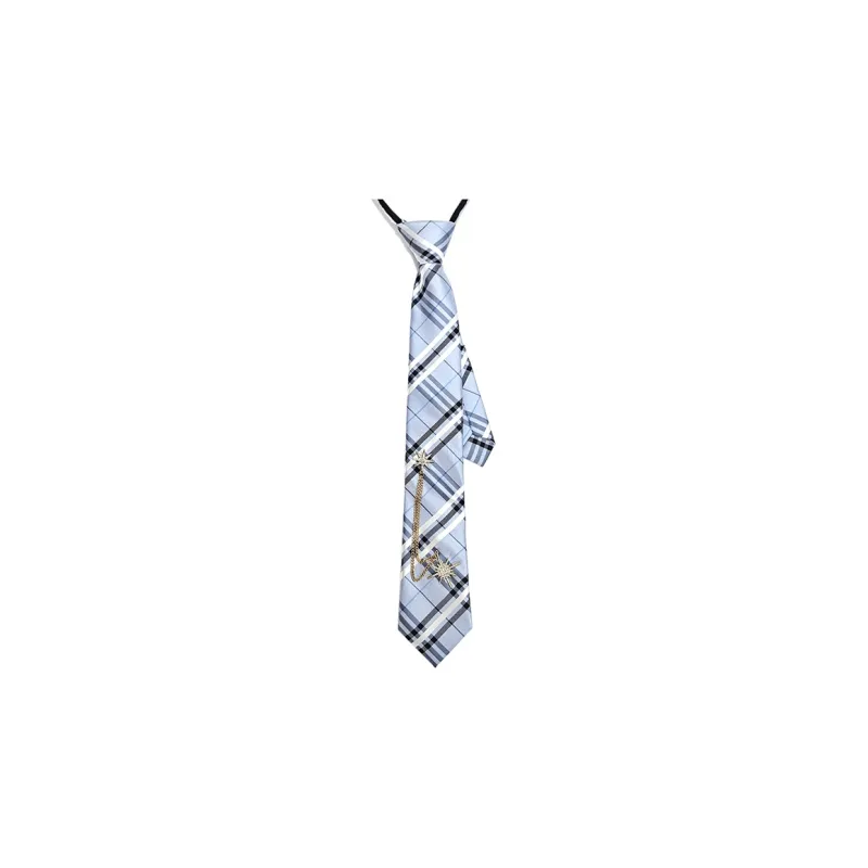 BAIJUAN Polyester Ties Women's Black, Navy Blue, Blue, Pink, Khaki-9