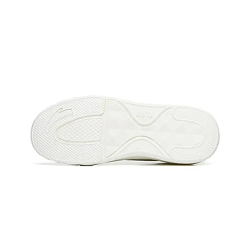 Anta Life Collection Low Top Skateboard Shoes Women's White-5