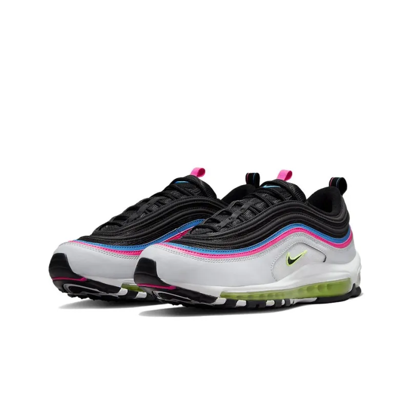 Nike Air Max 97 Neon Black White-2