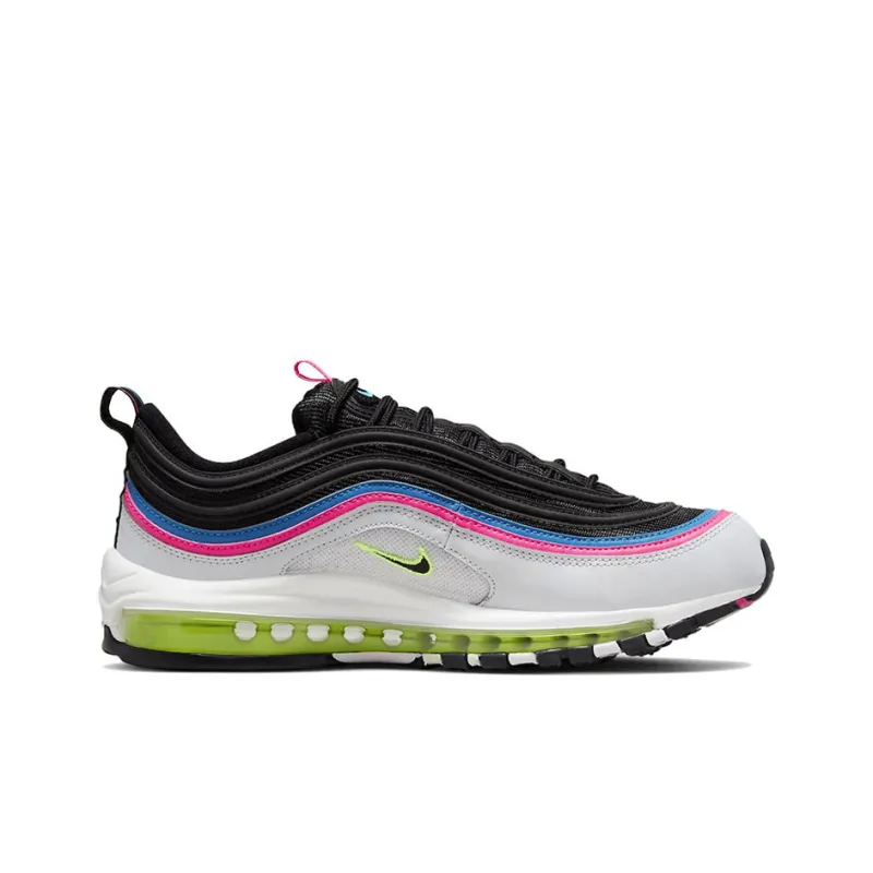Nike Air Max 97 Neon Black White-1