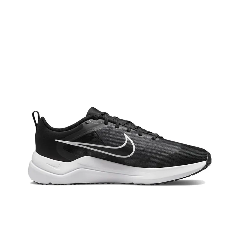 Nike Downshifter 12 Extra Wide 'Black Pure Platinum'-1