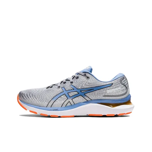 Asics Gel-Cumulus 24 Running Shoes Men Low-Top Gray/Blue