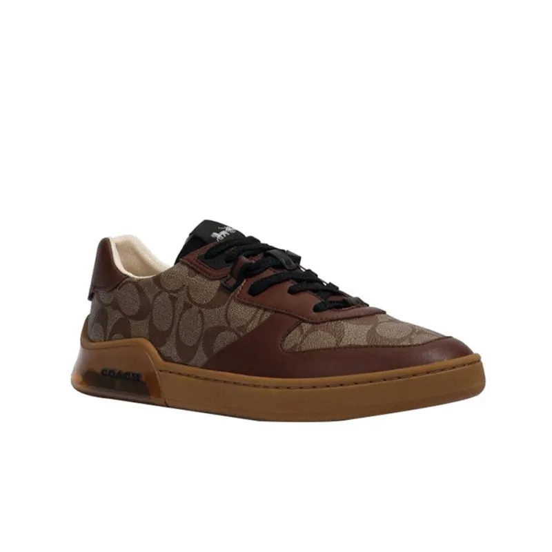 COACH CitySole Low Top Stylish Skateboarding Shoes Men's Brown-2