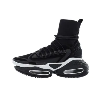 BALMAIN B Bold Chunky Sneakers Men High Top Black