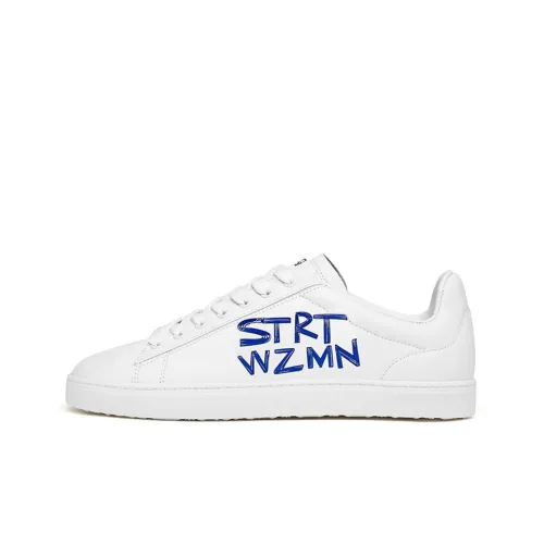 Stuart Weitzman Skateboard Shoes Women's Low-Top White