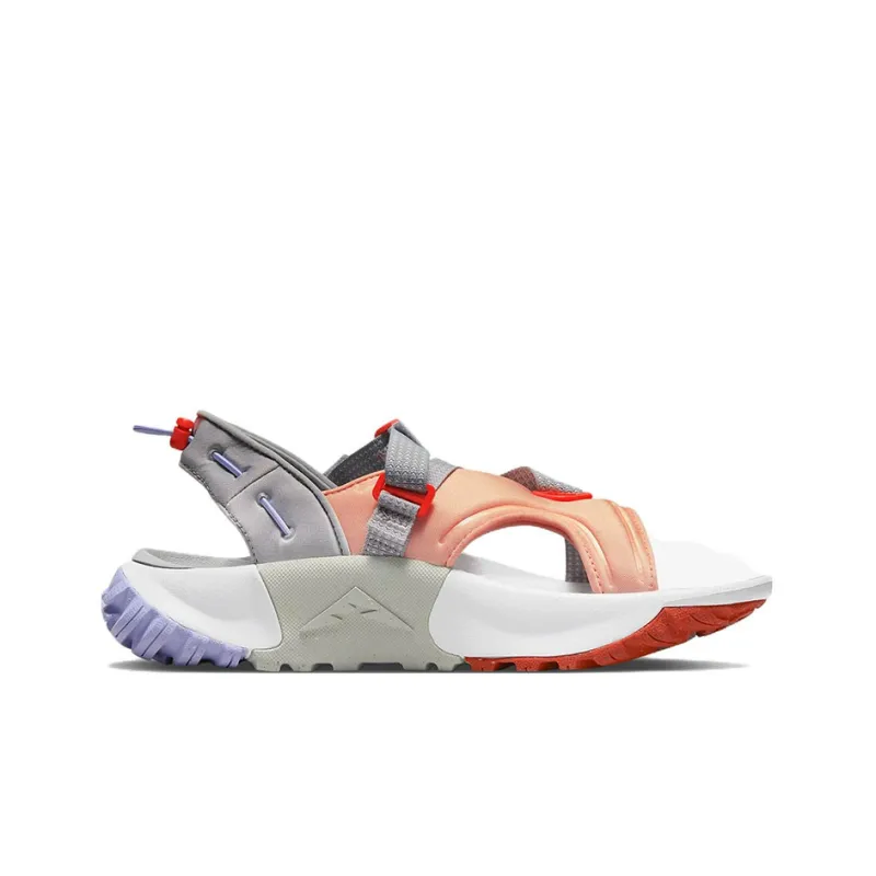 Nike Oneonta Sandal 'Flat Silver Arctic Orange' Women's-1