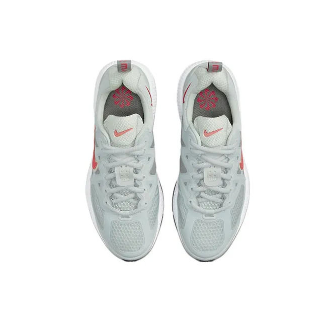 Nike Air Max Genome Cushioning Anti-Slip And Wear-Resistant Low-Top Running Shoes GS Gray Red-3