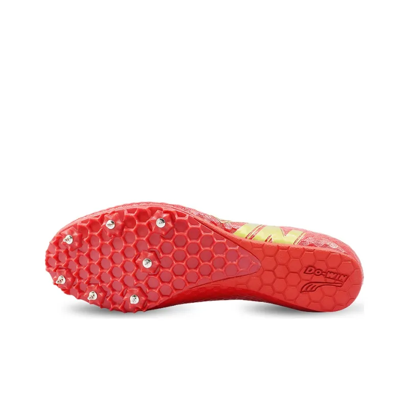 DO WIN Track & Field Racing Professional Low Top Running Shoes Unisex Red-4
